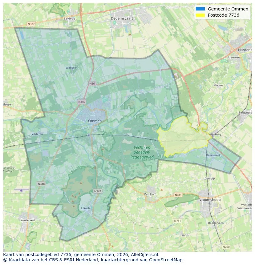 Carte postale pour 7736