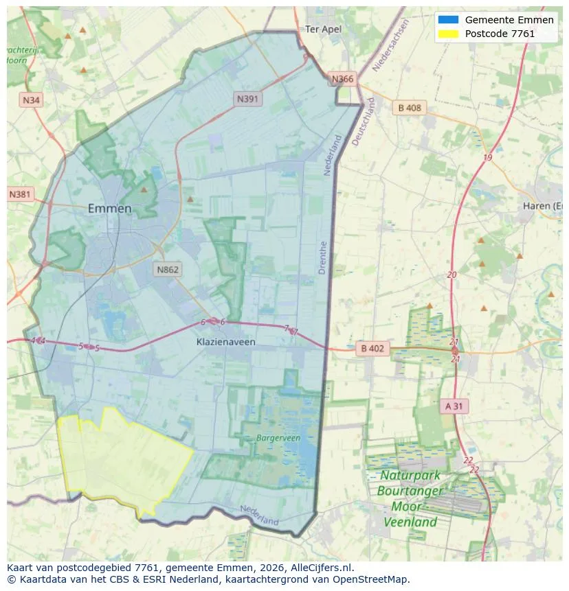 Carte postale pour 7761