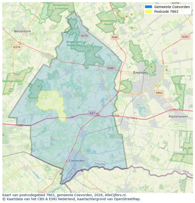 Carte postale pour 7863