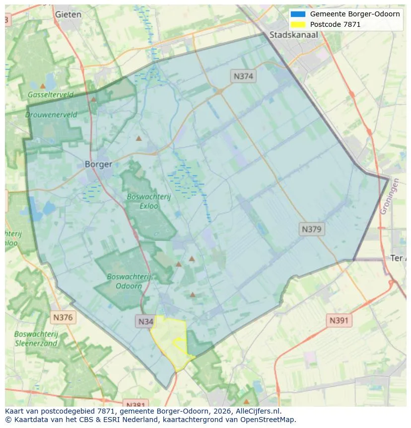 Carte postale pour 7871