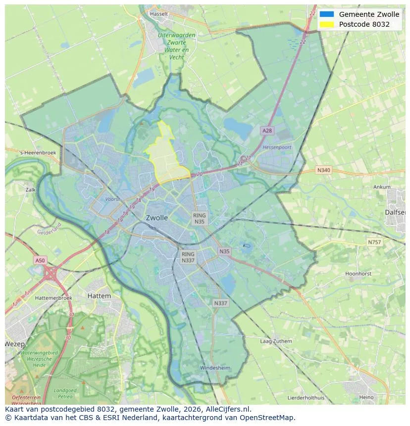 Carte postale pour 8032