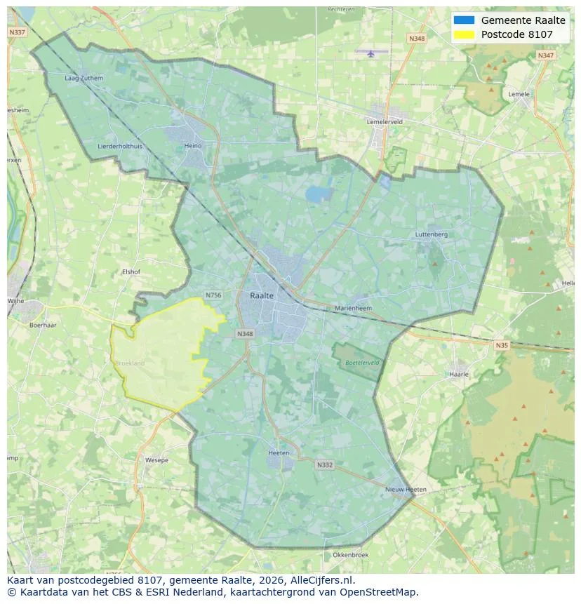 Carte postale pour 8107