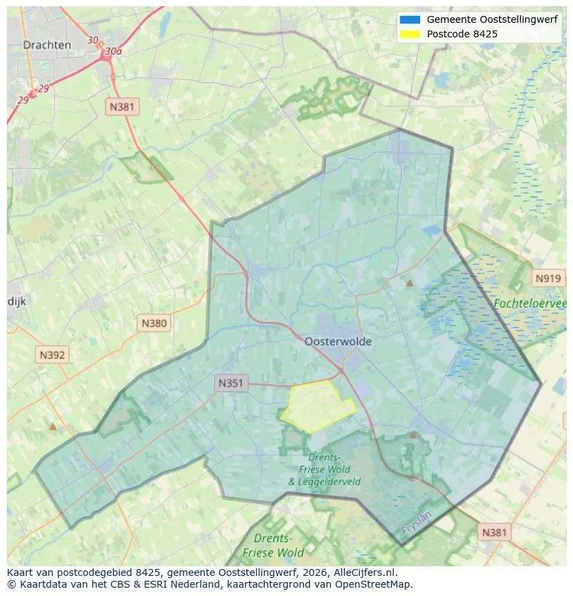 Carte postale pour 8425