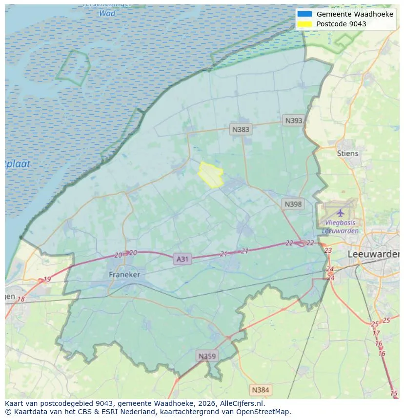 Carte postale pour 9043