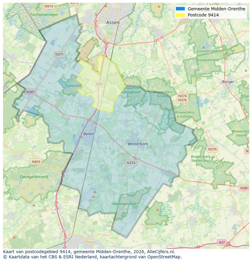 Carte postale pour 9414