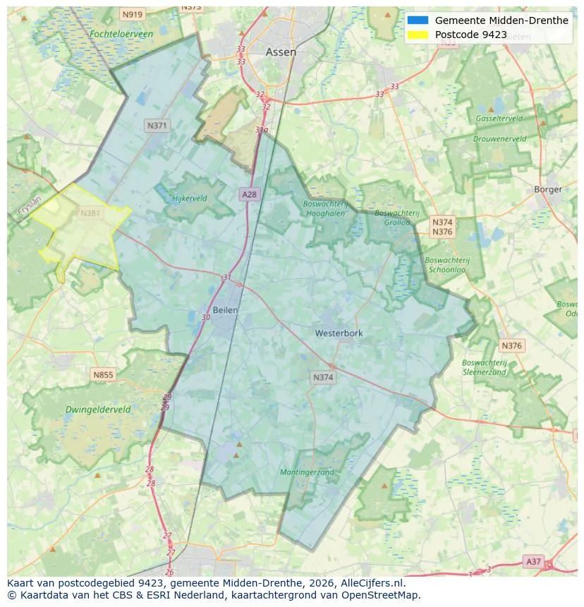 Carte postale pour 9423