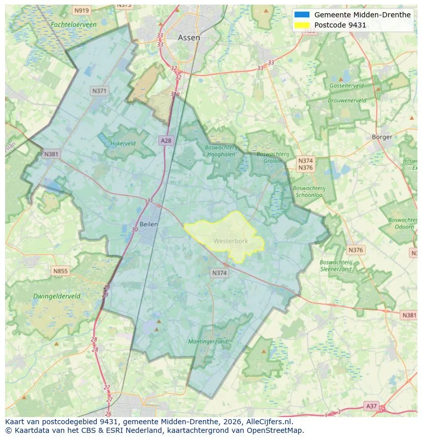 Carte postale pour 9431