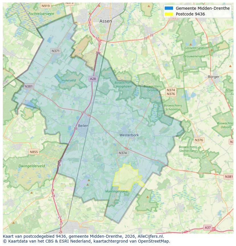 Carte postale pour 9436