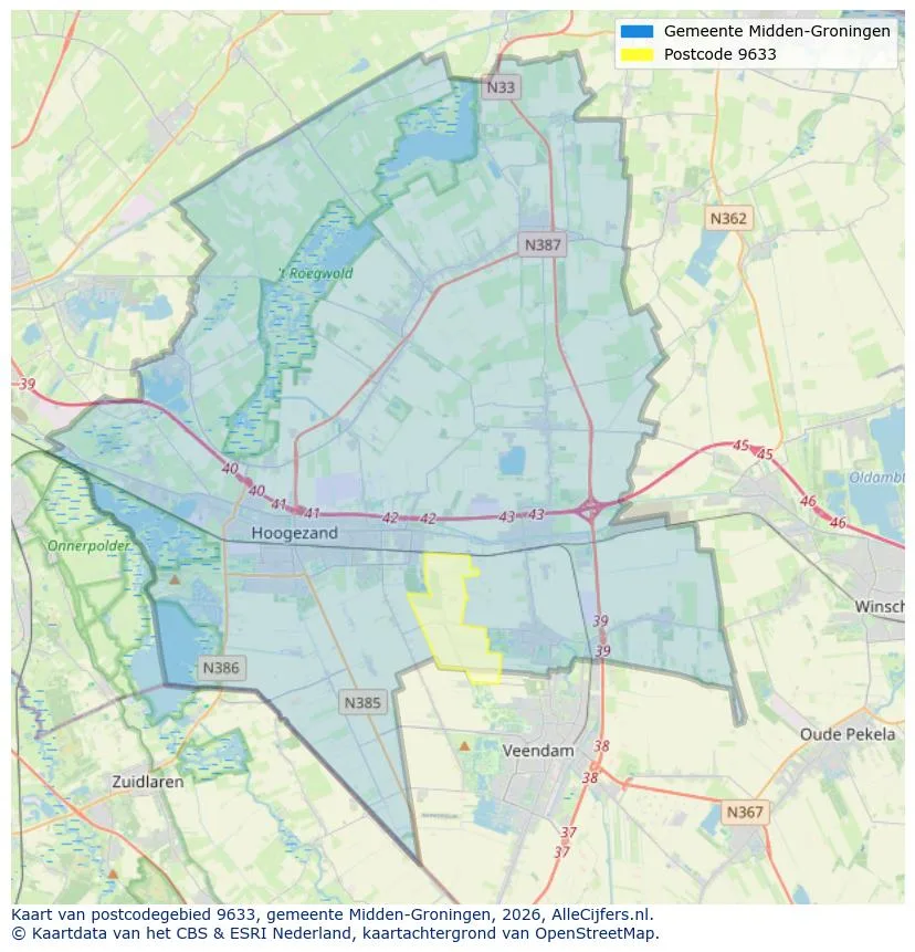 Carte postale pour 9633