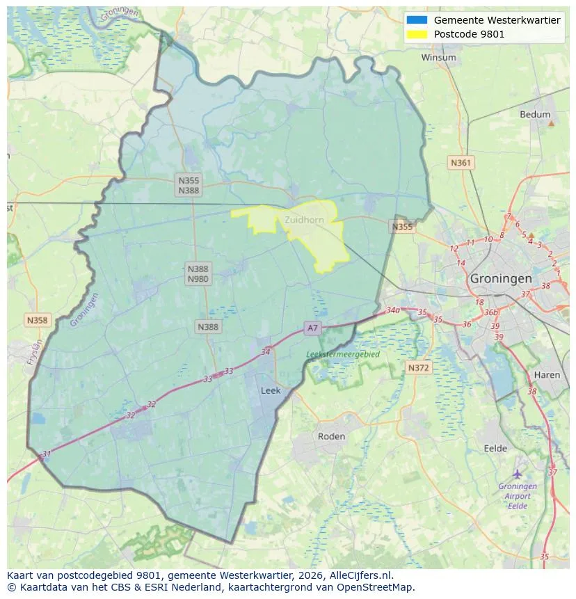 Carte postale pour 9801