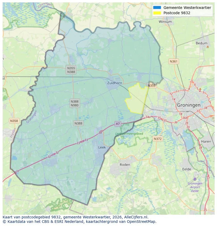 Carte postale pour 9832