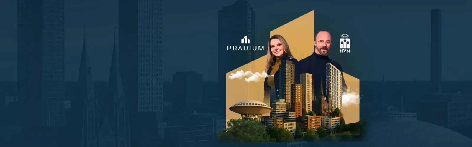 Team foto van Pradium Vastgoed
