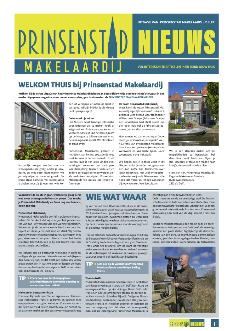 Kantoor foto van Prinsenstad Makelaardij