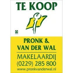 Logo von Pronk en Van der Wal Makelaardij