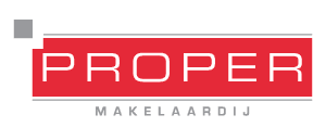Logo van Proper Makelaardij dé woningmakelaar Sinds 1926.