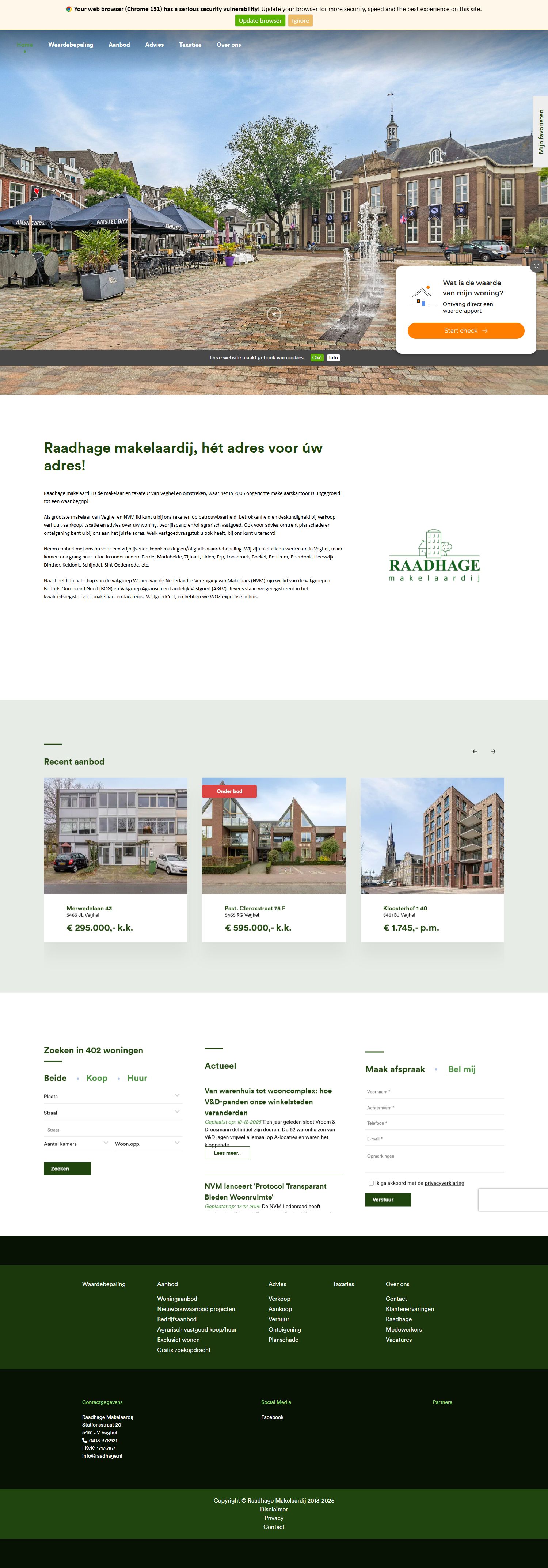 Bürofoto von Raadhage Makelaardij