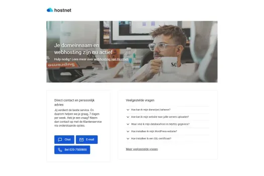 Screenshot der Website von www.ralfharsveldvastgoed.nl