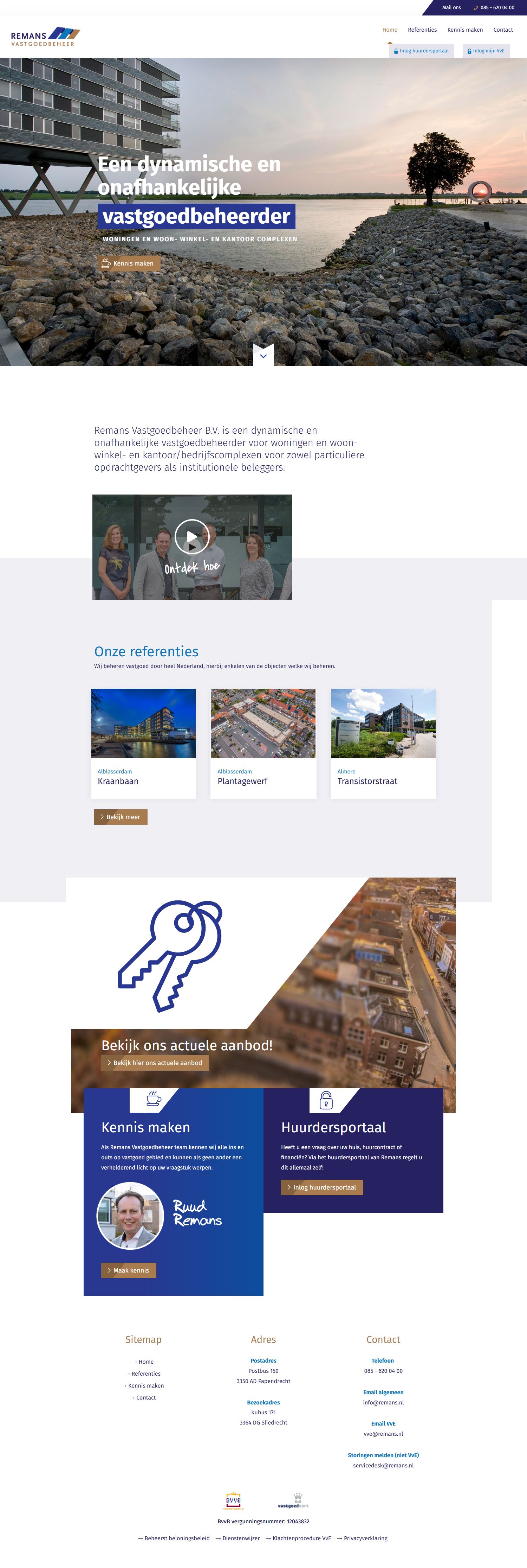 Bürofoto Remans Vastgoedbeheer BV