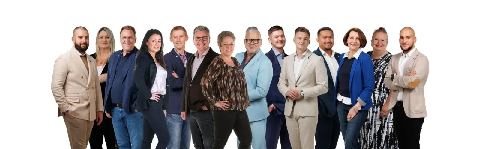 Team foto van REMAX Makelaarskantoor Huibers