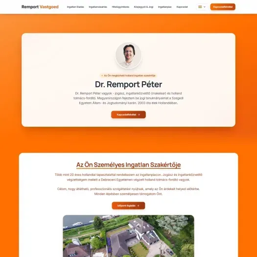 Screenshot of the website of www.remport.net