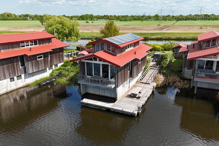Rijksstraatweg 80-140 in Noardburgum foto
