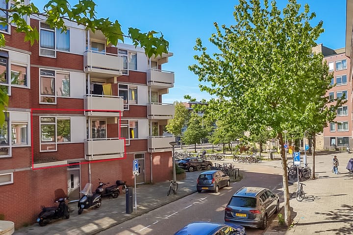 Riouwstraat 14 in Amsterdam Foto