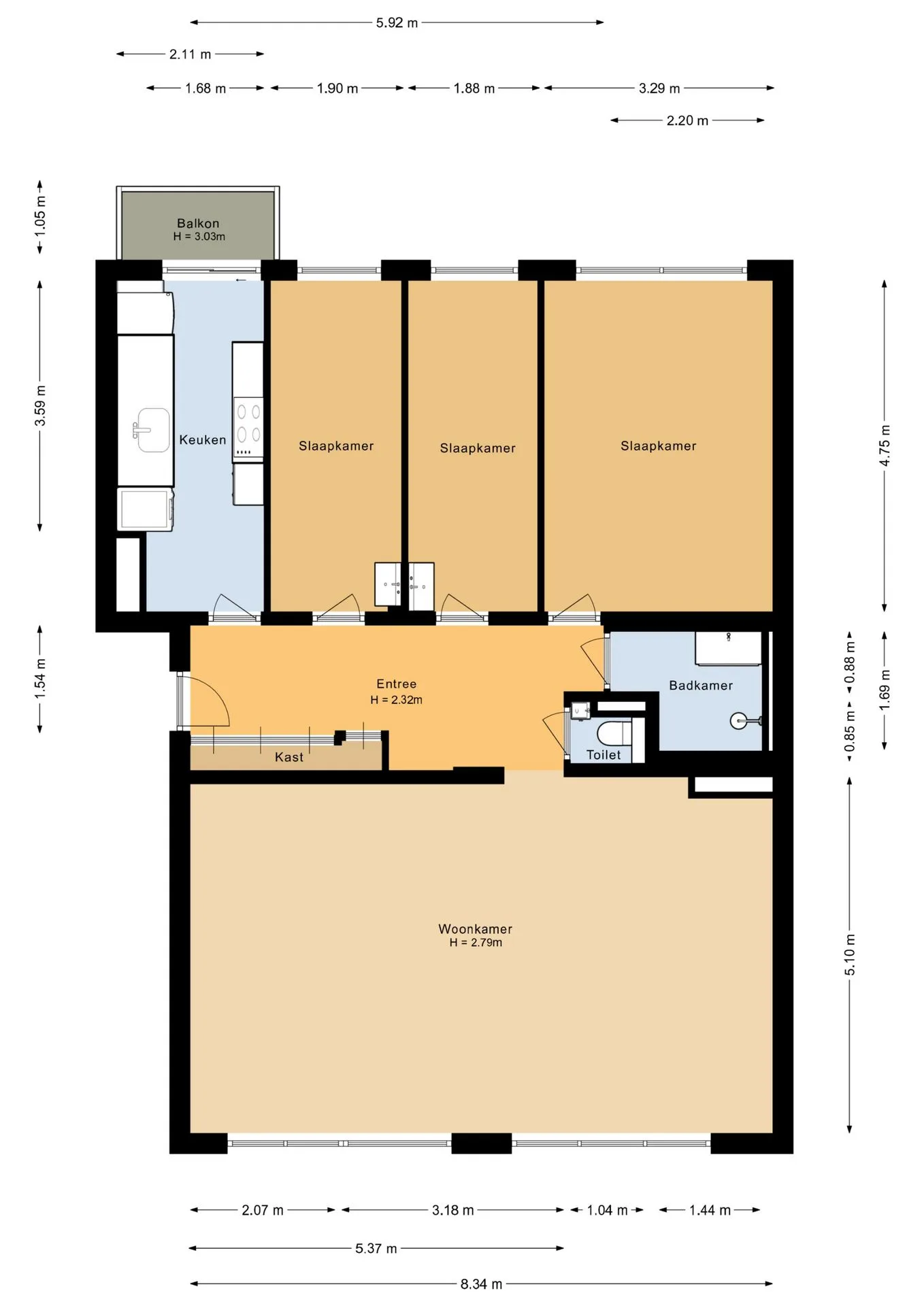 Rochussenstraat 129 B Rotterdam thumbnail 23