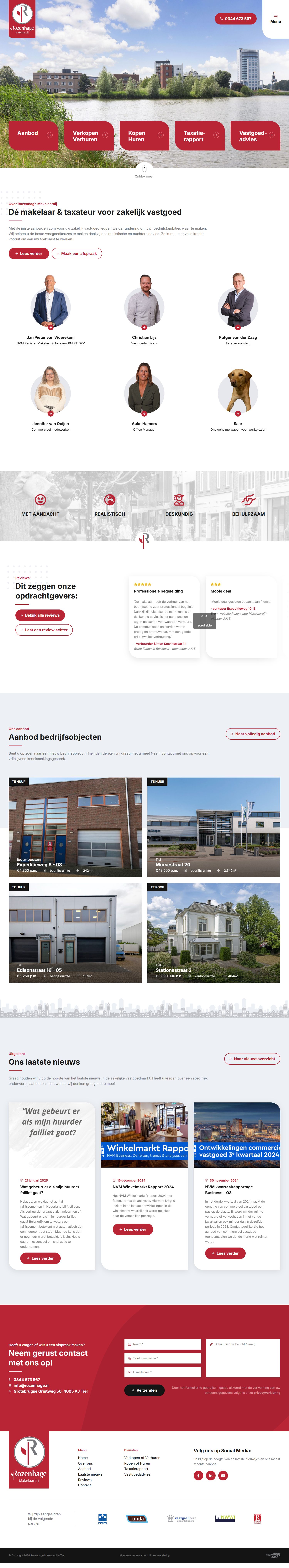 Kantoorfoto Rozenhage Makelaardij