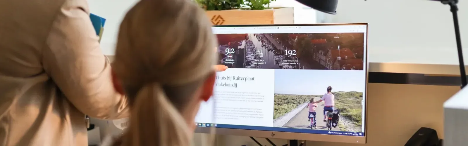 Team foto van Ruiterplaat Makelaardij