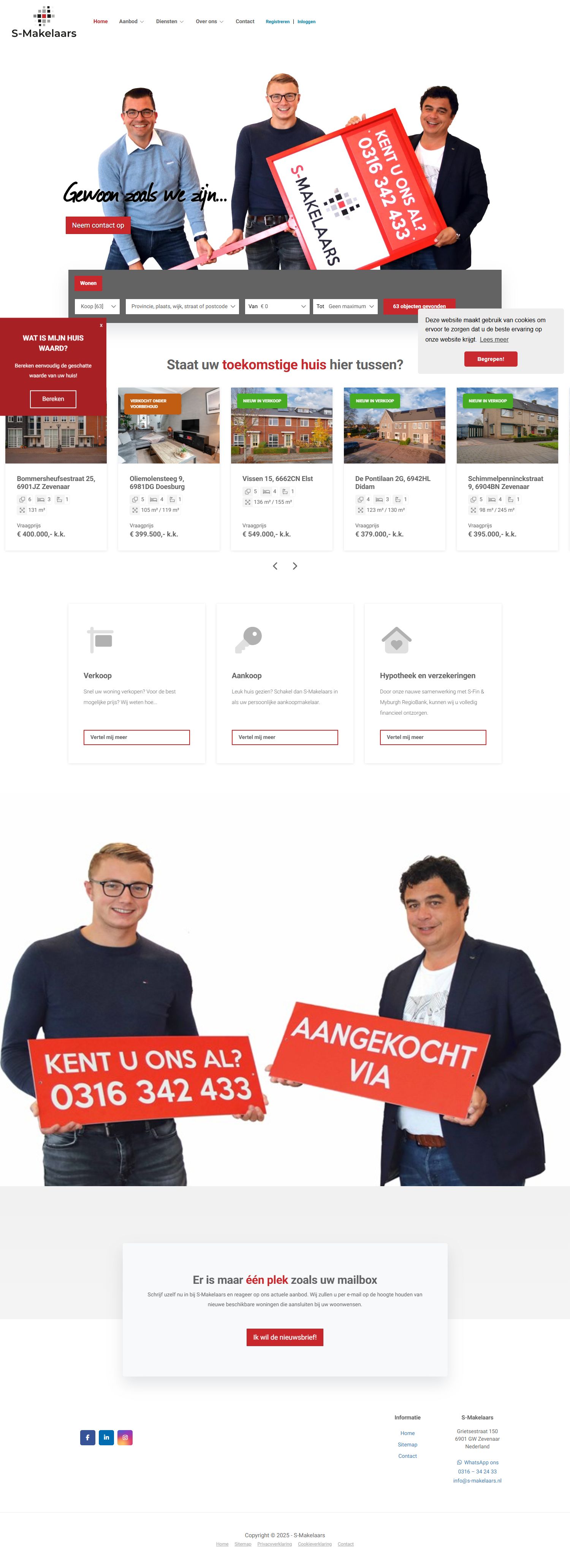 Photo de bureau S-Makelaars