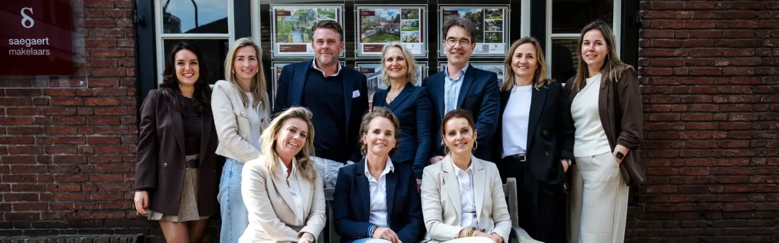 Team foto van Saegaert Makelaars | Qualis