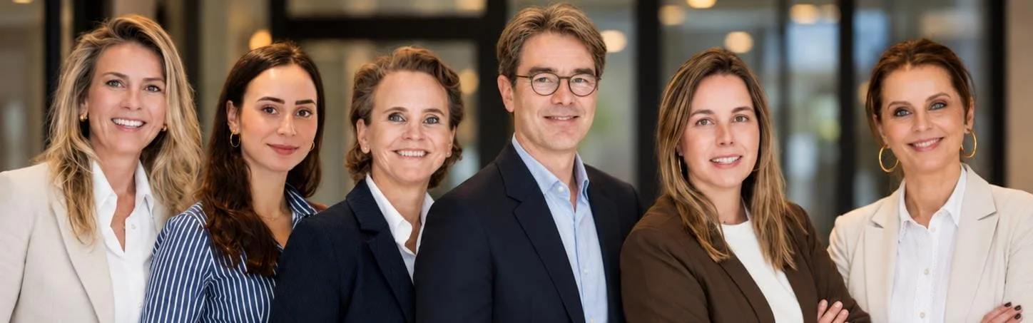 Team foto van Saegaert Makelaars | Qualis