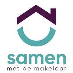 Logo SAMEN met de makelaar