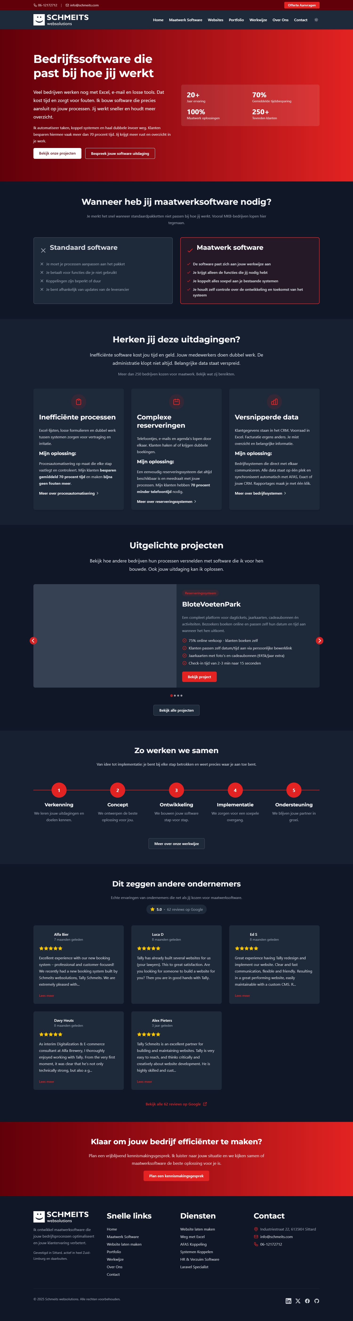 Capture d'écran du site web de www.samenuwmakelaar.nl