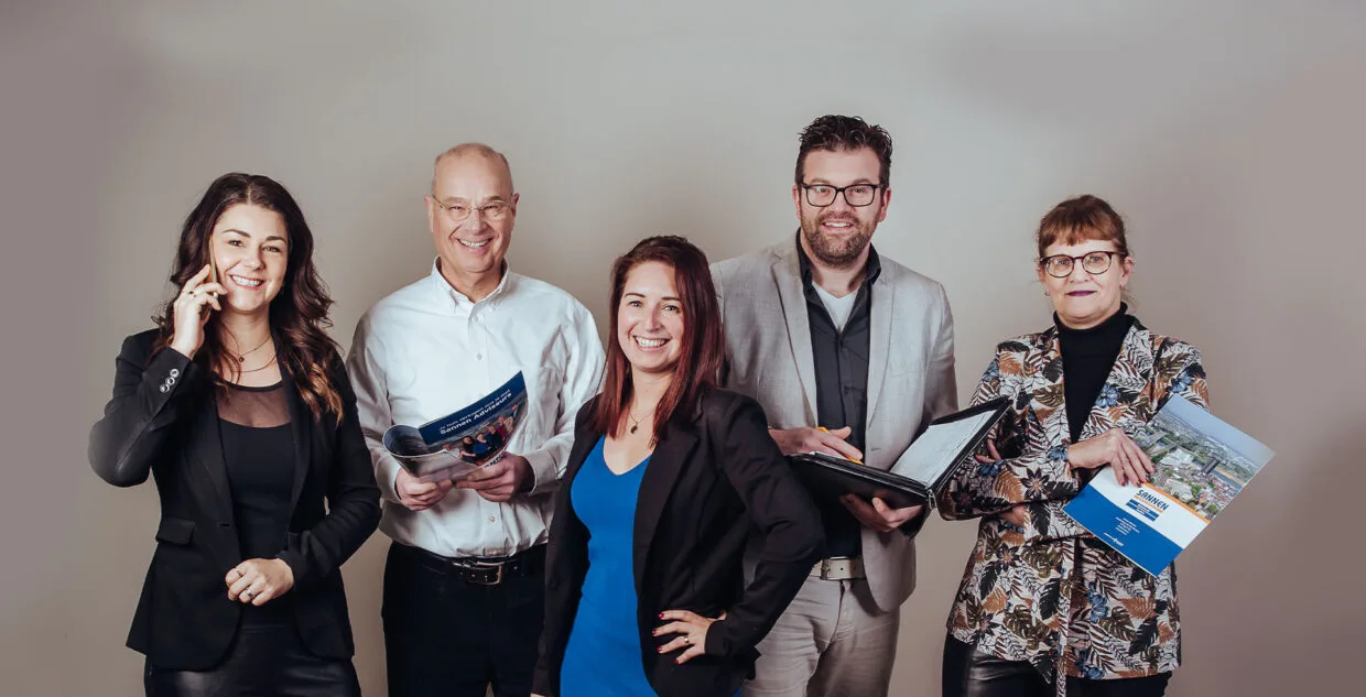 Team foto van Sannen Adviseurs