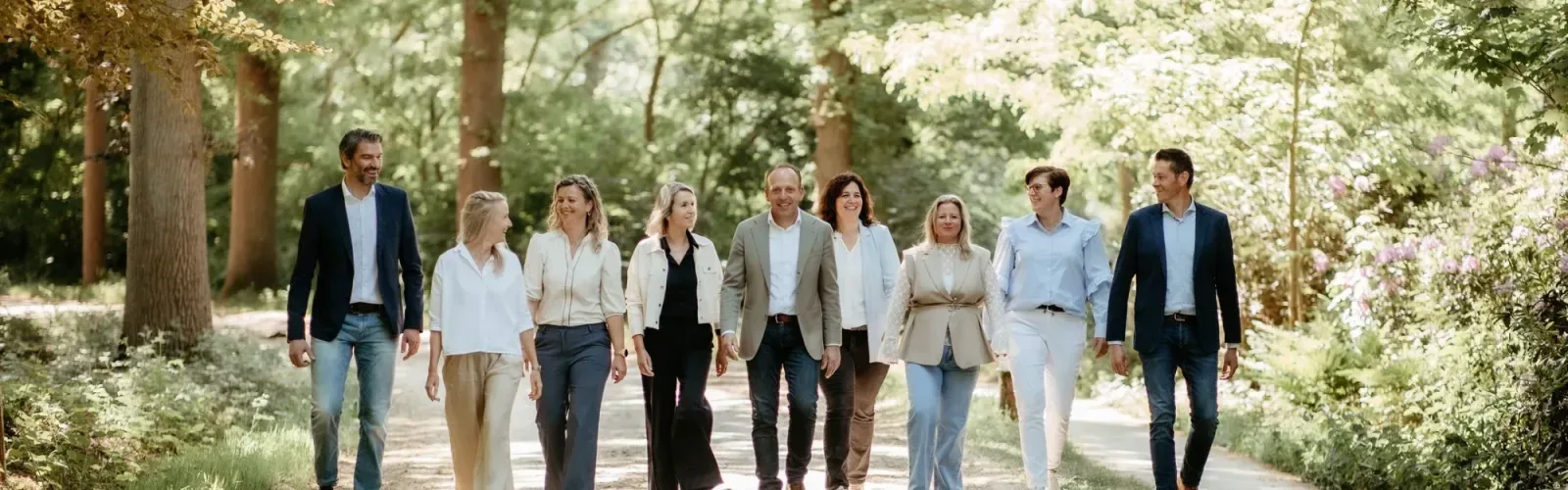 Mannschaftsfoto von Schalk Makelaardij