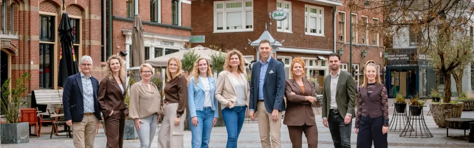 Team foto van Scheers Roes Makelaars