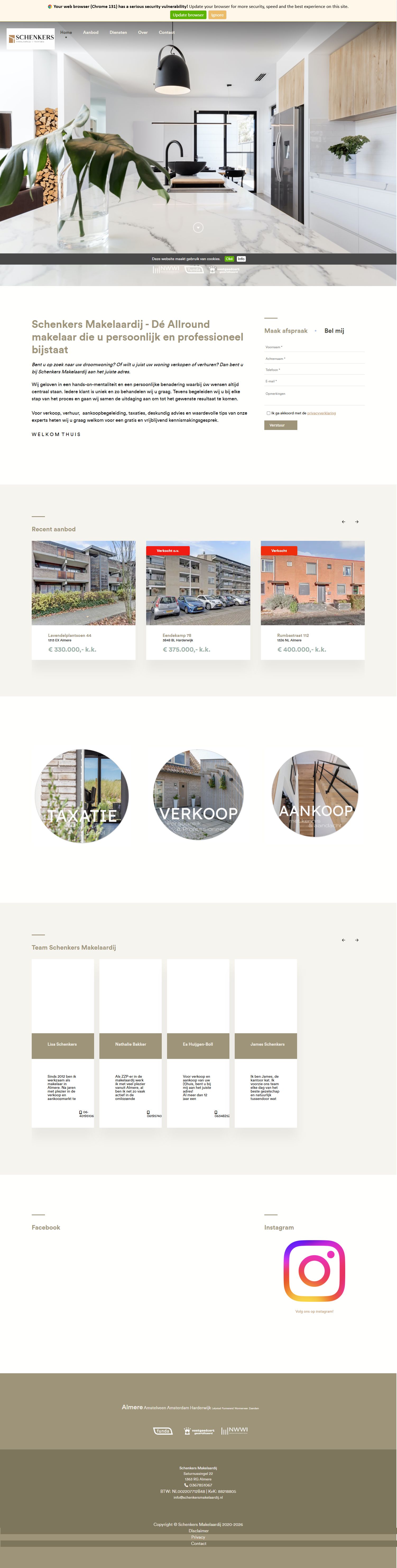 Photo de bureau Schenkers Makelaardij & Taxaties