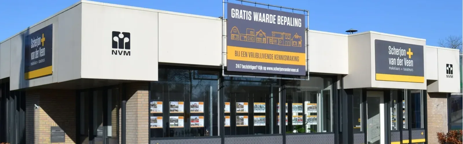 Mannschaftsfoto von Scherjon + Van der Veen Makelaars