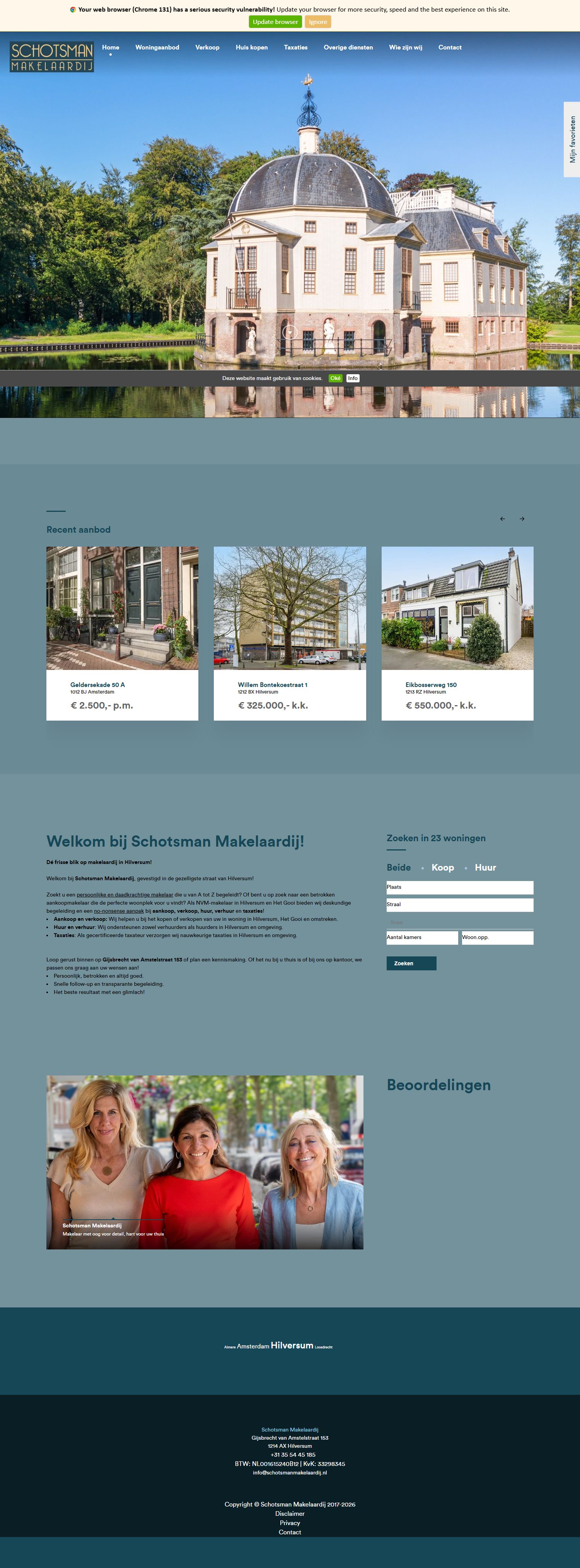 Bürofoto von Schotsman Makelaardij