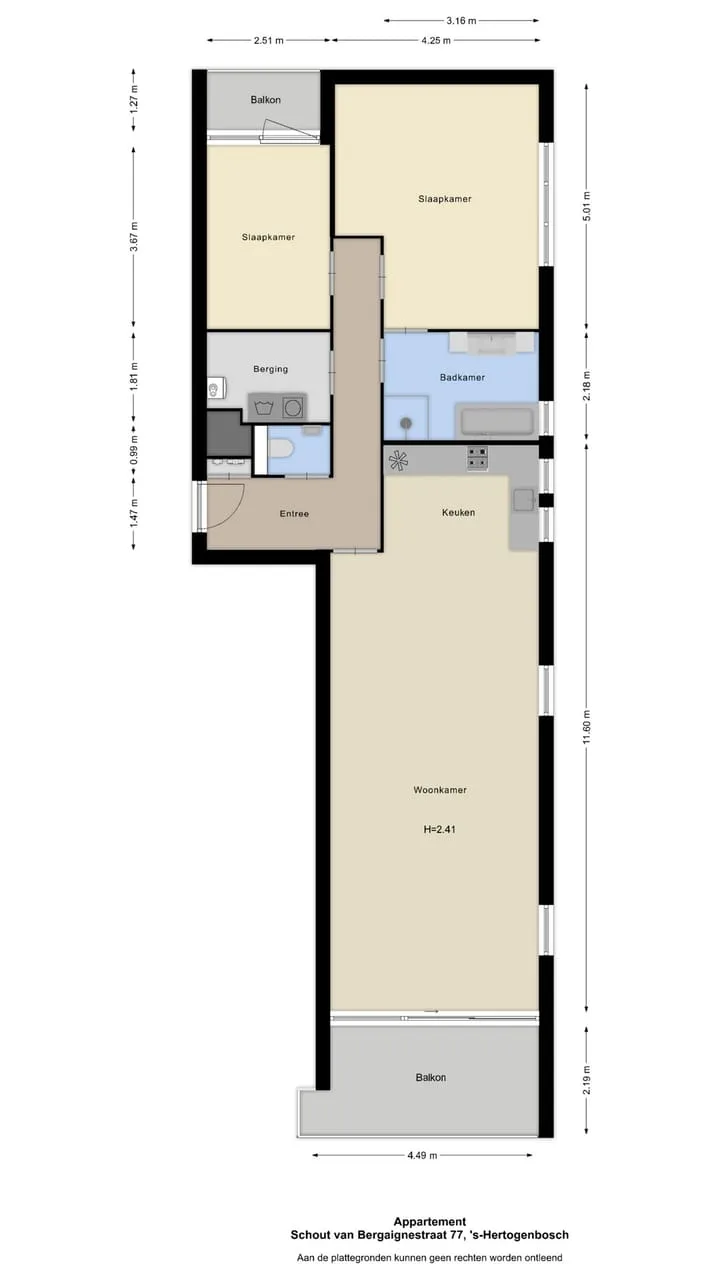 Schout van Bergaignestraat 77 's-Hertogenbosch thumbnail 41