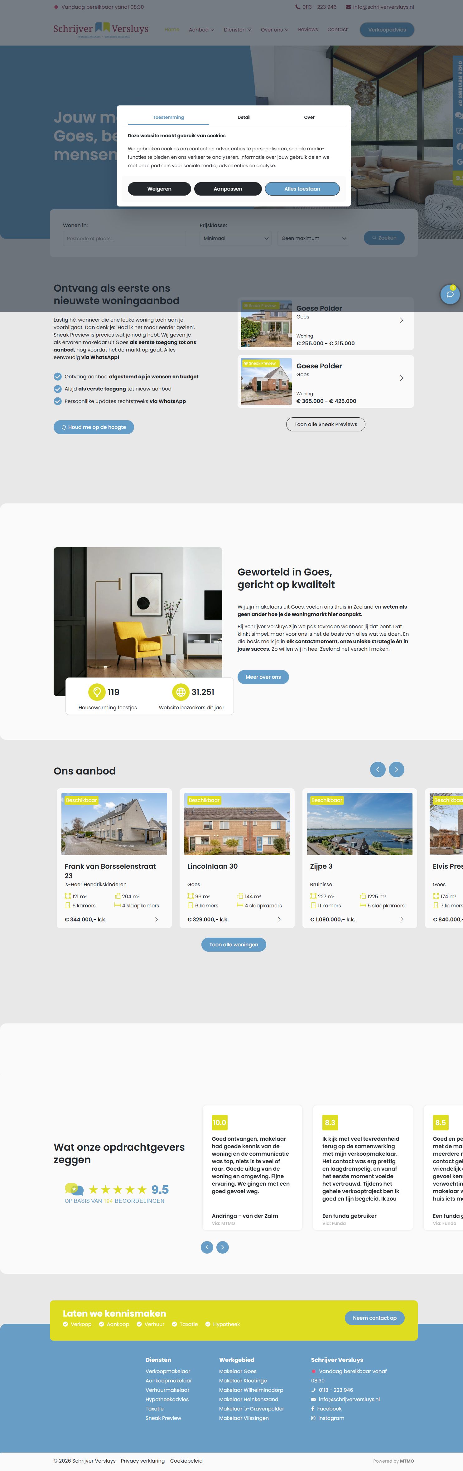 Office photo Schrijver Versluys Makelaars