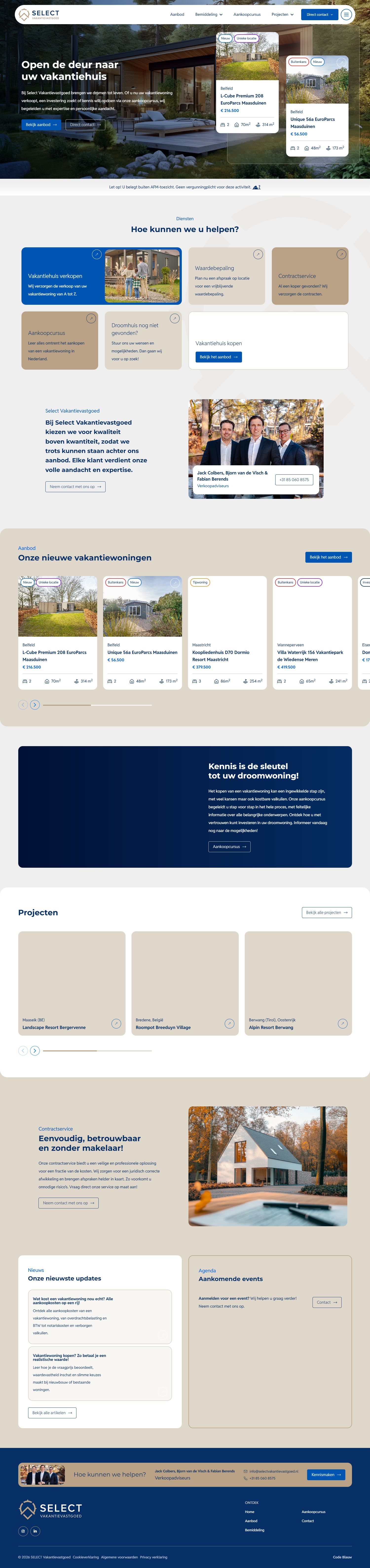 Bürofoto Select Vakantievastgoed