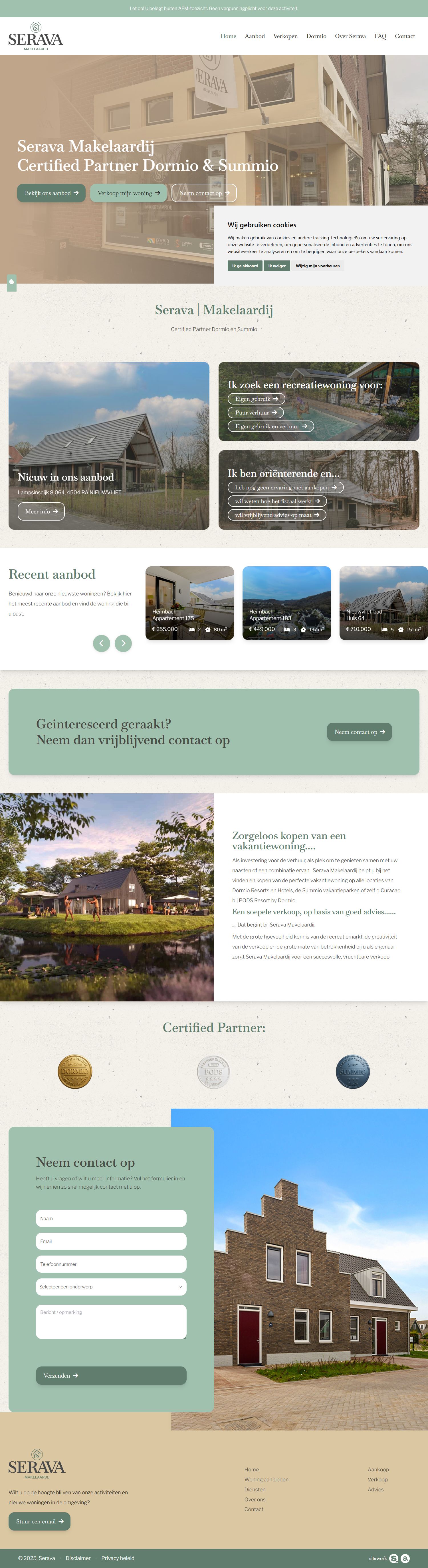 Team photo of Serava Makelaardij