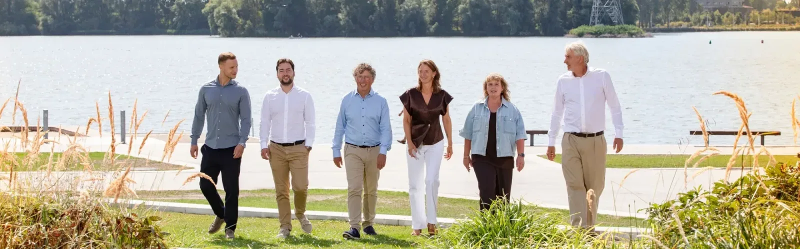 Team foto van Siewe Makelaars Almere