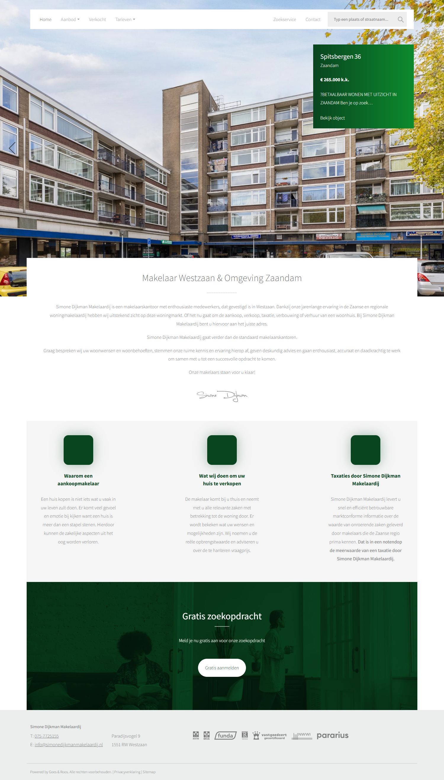 Office photo Simone Dijkman Makelaardij