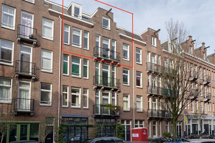 Sluisstraat 64-3 in Amsterdam foto