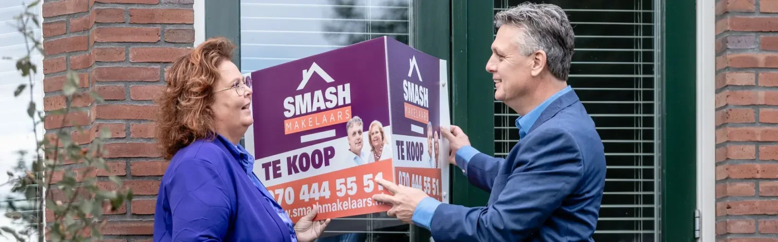 Team foto van SMASH Makelaars - dé lokale vastgoedspecialist