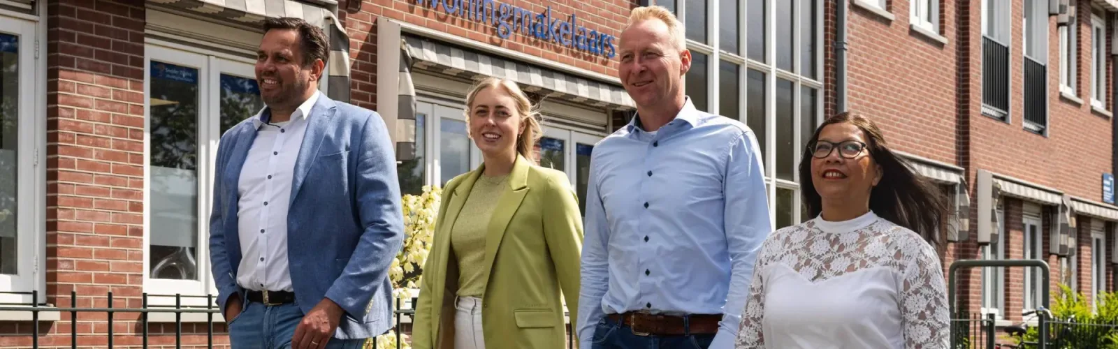 Team foto van Snelder Zijlstra Makelaars Almelo-Borne