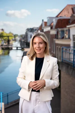 Foto van Sophie van der Burgh